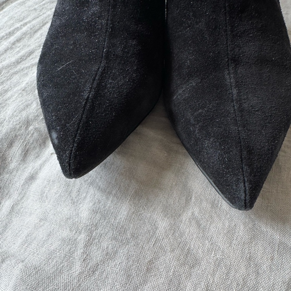 Rag and Bone Brea Slouch Boot in Black Suede - Picture 5 of 8